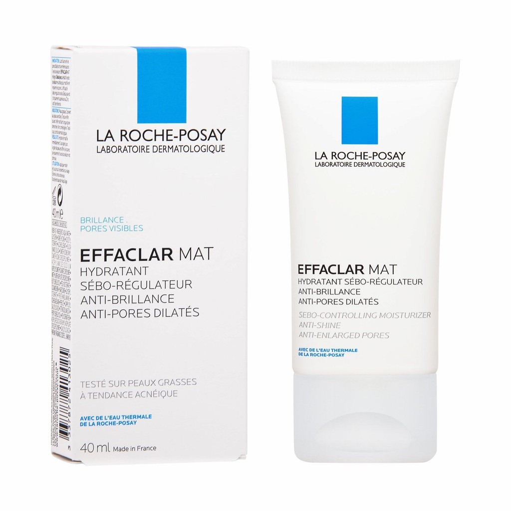 La Roche Posay Effaclar Mat Oil Free Mattifying Moisturizer Ml Shopee Singapore