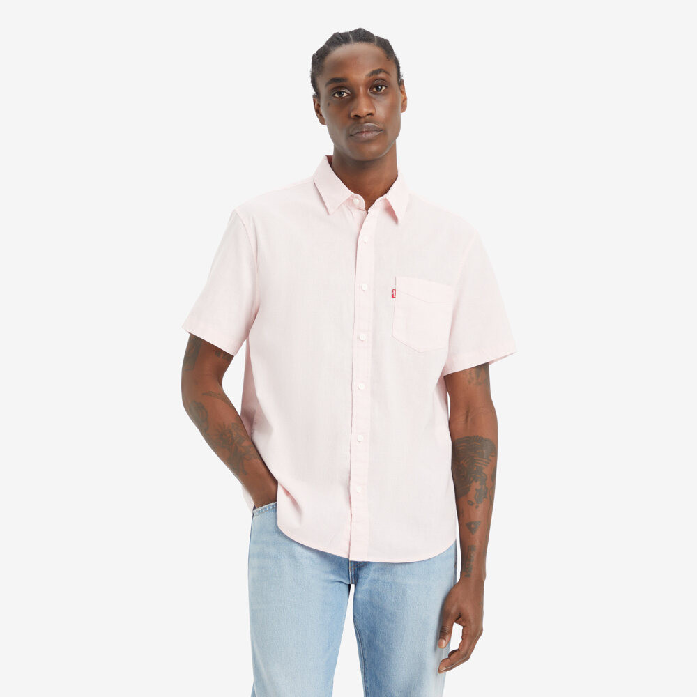 Levi s Men s Short Sleeve Classic Standard Fit Shirt 86627 0226 Shopee Singapore