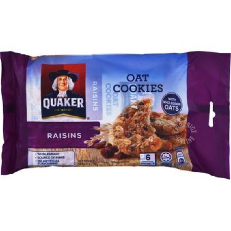 Quaker Oats Oatmeal Cookies Raisins Quaker Chocolate Chips Oat Cookies ...