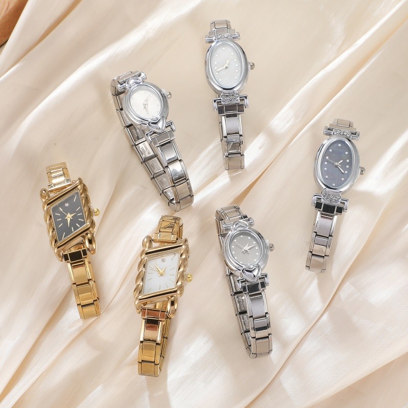 Fashion Women Men Italian Charm Modular Watches Wrist Watch Fit 9mm ...