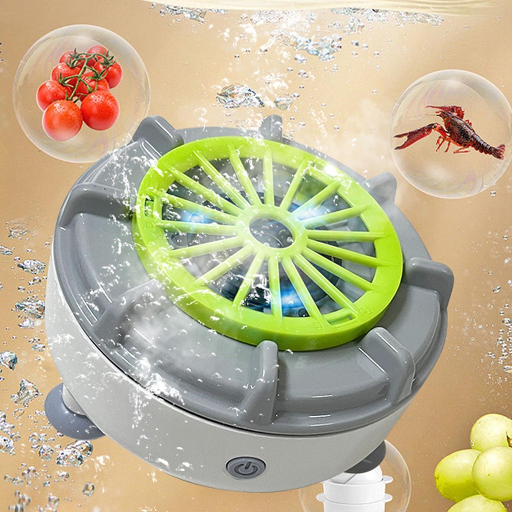 Vegetable Washer Portable Fruit Wash Bowl Electric Cleaning Machine ...
