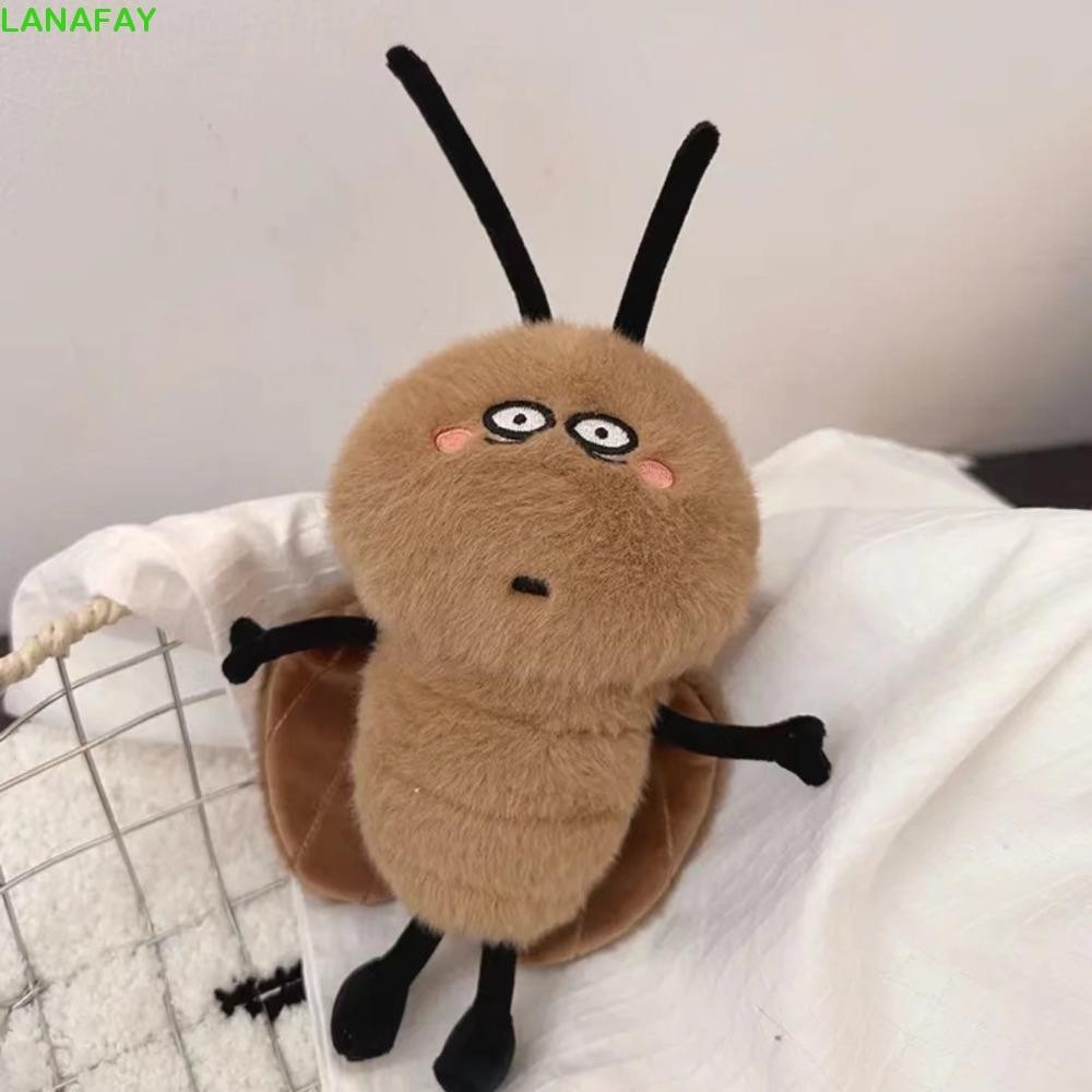 LANAFAY Cockroach Plush Doll, South Rain Cockroach Stuff Toy, Sleep ...