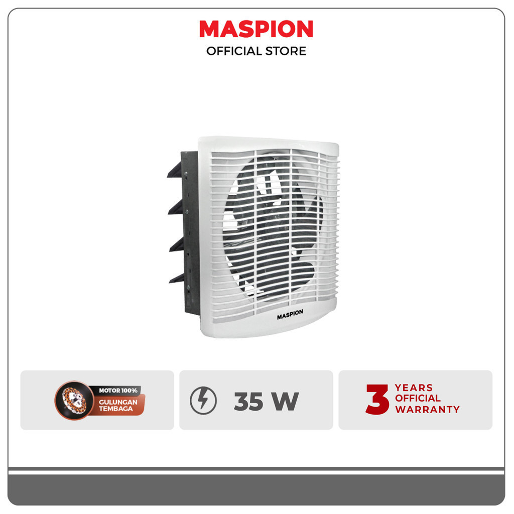 Maspion Ventilating Exhaust Fan Kipas Ventilasi 12 Inch MV-301 NEX - Gambar 2