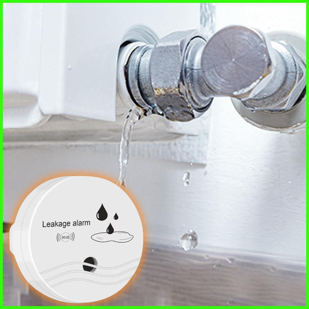 Water Sensor Alarm For Home Waterproof Water Leakage Detection Monitor ...