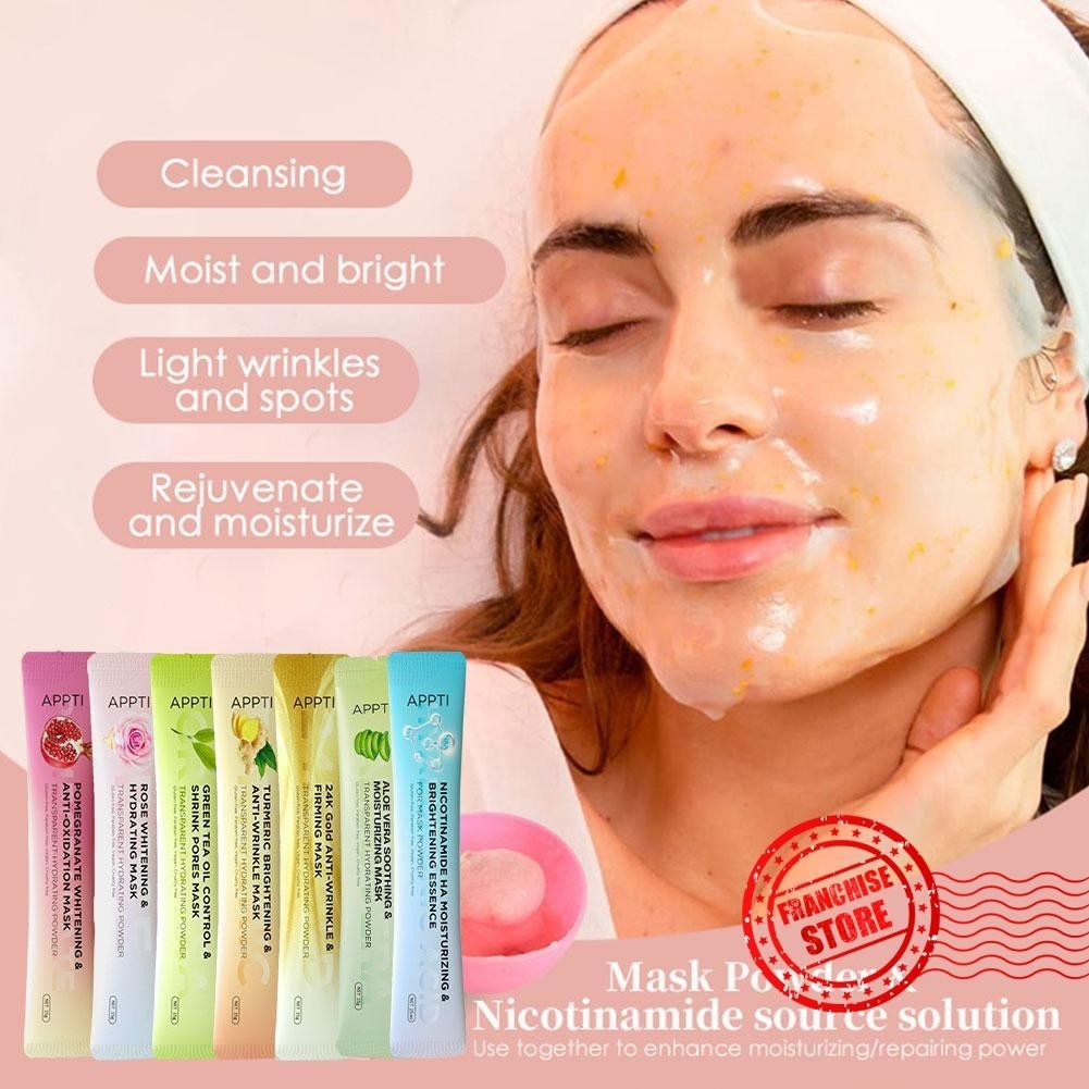 Soft Mask Powder Moisturizing Jelly Mask Powder Smearable Mask M2k1 ...