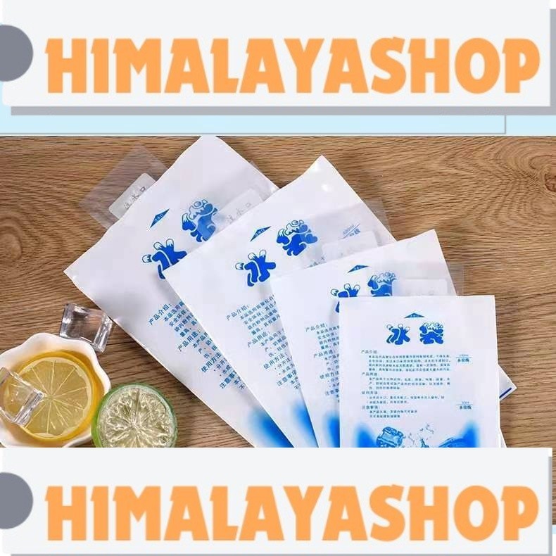 Reusable water filled ice pack ice bag 注水冰袋 反复使用 | Shopee Singapore