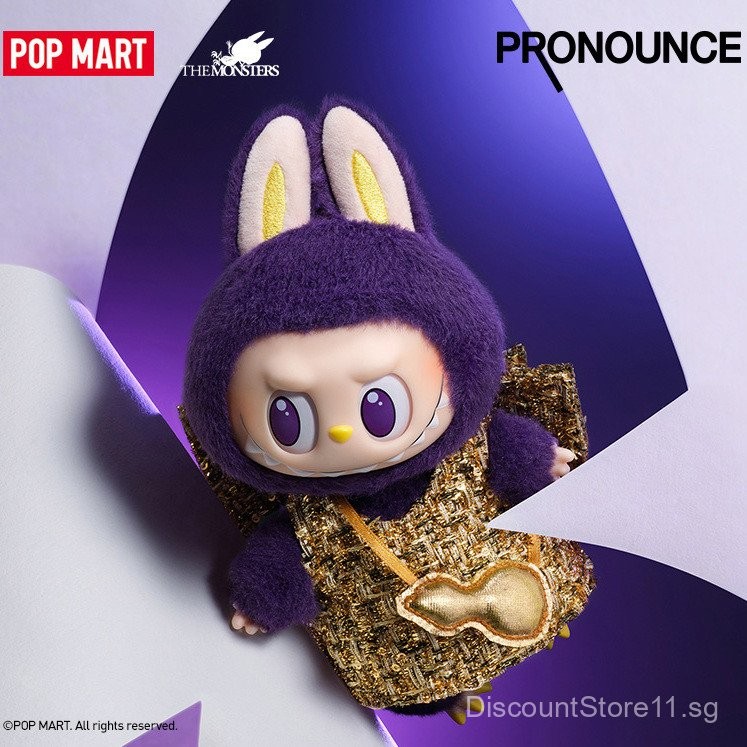 【新品】LABUBU LUCK POP MART LABUBU GOOD LUCK TO YOU-Vinyl Doll Pendant Thailand