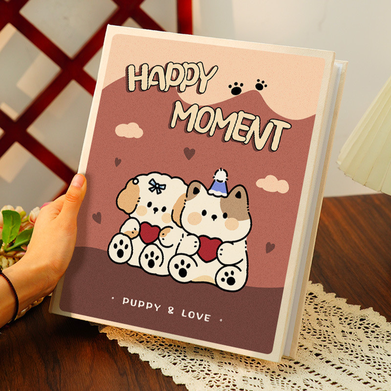 Cute Honey Album Book, Souvenir Book Family Record Album Menu Polaroid ...