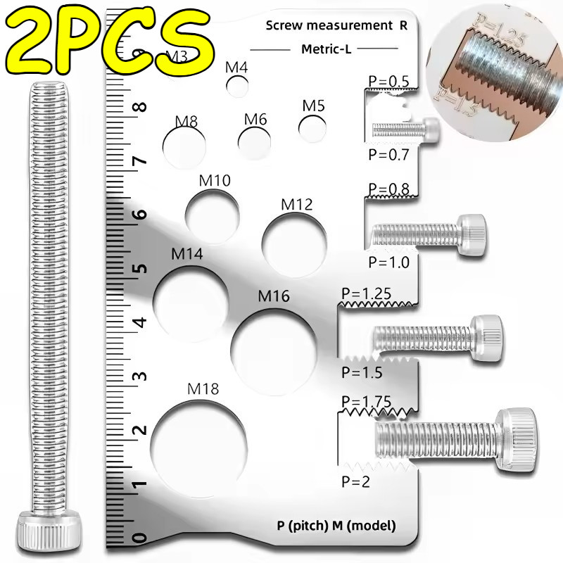 Industrial Standard Stainless Steel Thread Checker - High-Precision ...