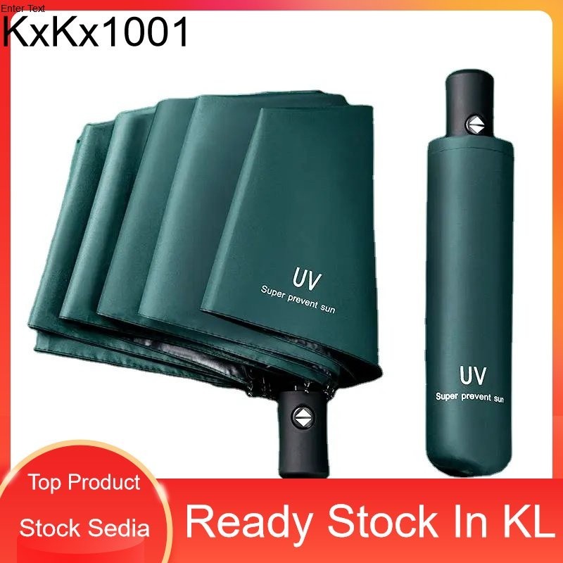 Umbrella Foldable UV Automatic Umbrella Folding Sunscreen UV Umbrella 8 ...
