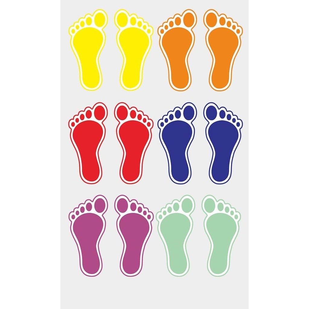 [Foot Fixed Point Logo Floor Sticker] Foot Floor Sticker Footprint ...
