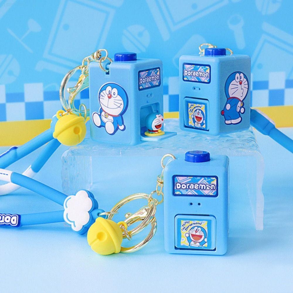 TIMEROAD Doraemon Flashlight Keyring, Kawaii Anime Cartoon Doraemon ...