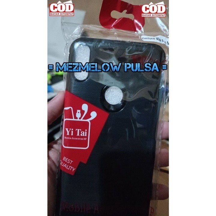 Caseng Softcase TPU Fiber Carbon Asus Zenfone Max Pro M1 M2