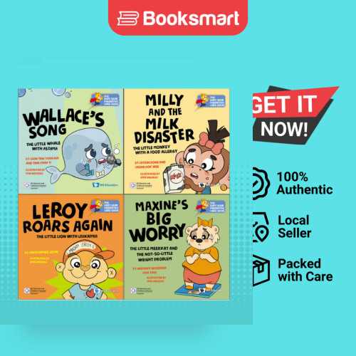 The Baby Bear Paediatric Care Series - 4 Books Set To Teach Childern ...