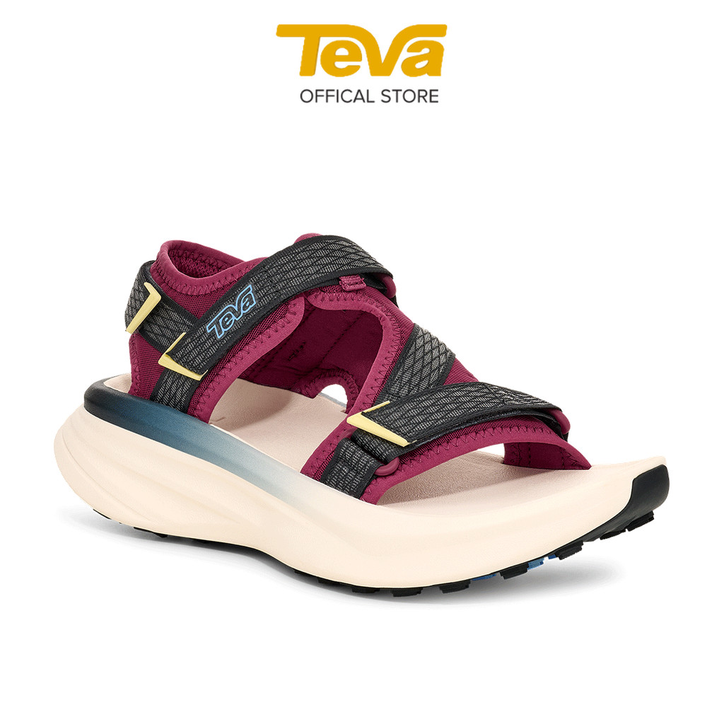 Teva Women's Aventrail R2T Trail Running Sandal - Phantom/Raspberry ...