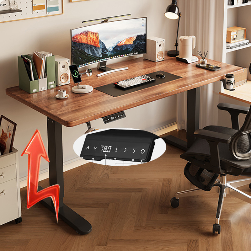 Electric Adjustable Table Standing Desk Office Computer Table Home Desk ...