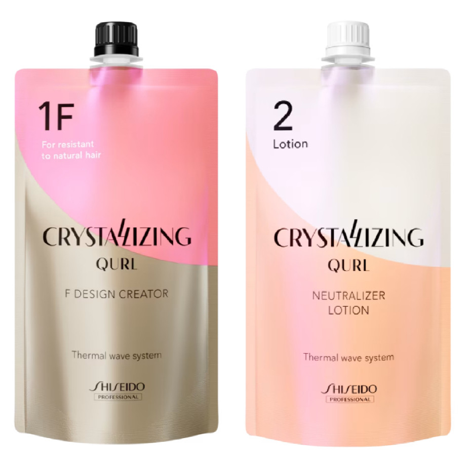 SHISEIDO CRYSTALIZING QURL セット Shiseido Crystallizing Qurl Designing Cream Set Choices EX1
