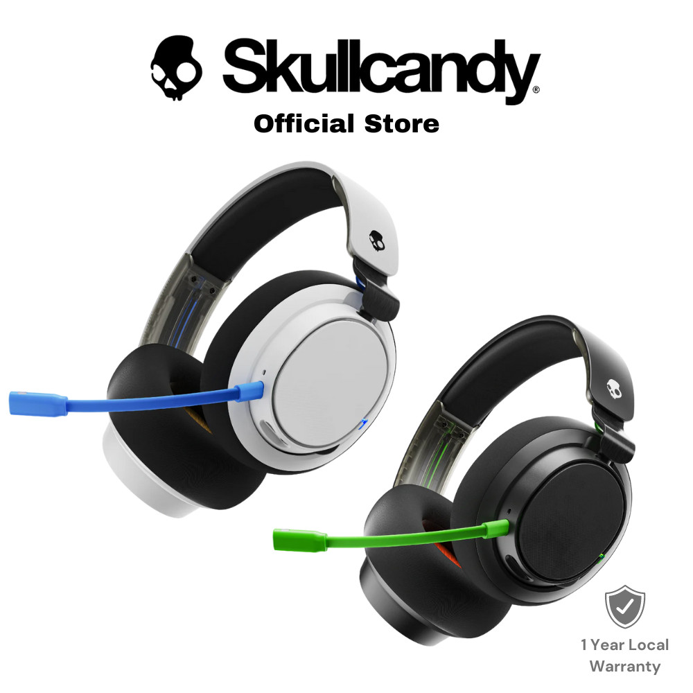 Skullcandy Headphones Bluetooth Gaming Headset Xbox Free Shipping