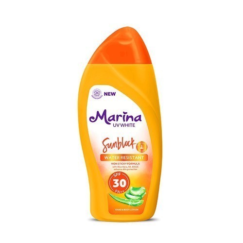 Marina UV White Sunblock SPF 30 85 ml / Merah Jingga Official - Gambar 2