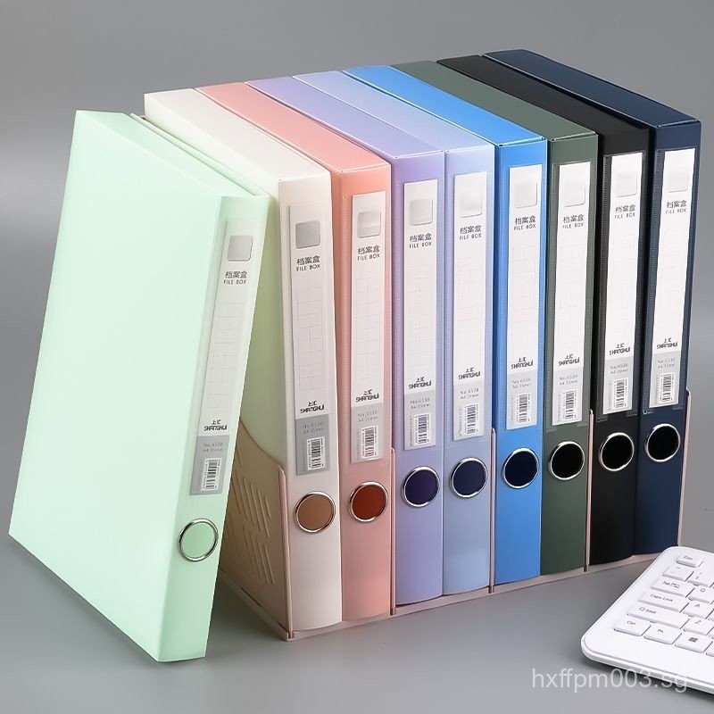 SG seller 20One Pack Thickened File Box File Storage Box PP Documentary ...