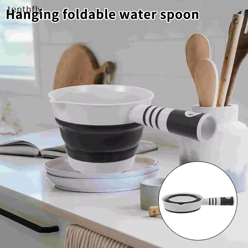 tenthfly Folding Water Ladle Plastic Collapsible Water Dippers Kitchen ...