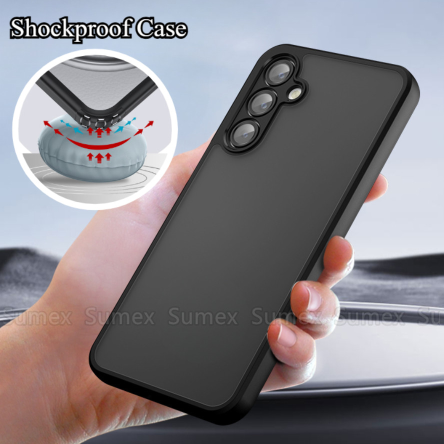 Shockproof Frosted Matte Phone Case For Samsung Galaxy A56 A55 A54 A36 ...