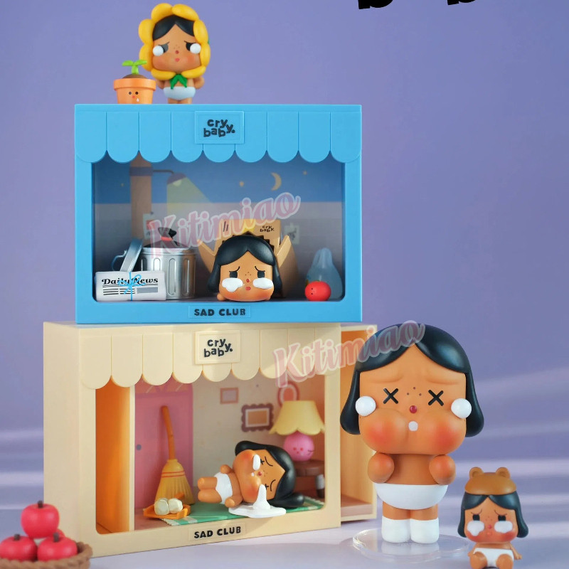 Kitimiao LED Night Light Desk Ornament from CRYBABY Sad Series