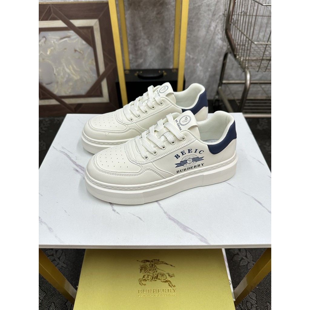 Burberry Official Website Synchronization Fashion Simple Classic Men s Shoes Shopee Singapore