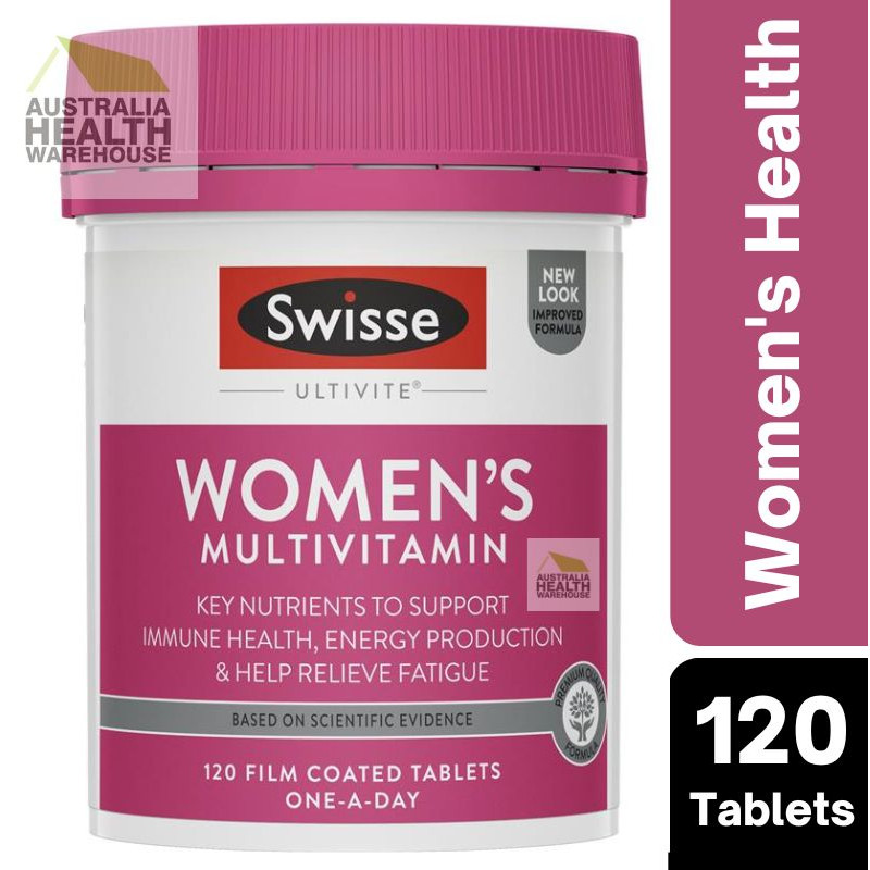 [Expiry: 08/2025] Swisse Ultivite Women's Multivitamin 120 Tablets ...