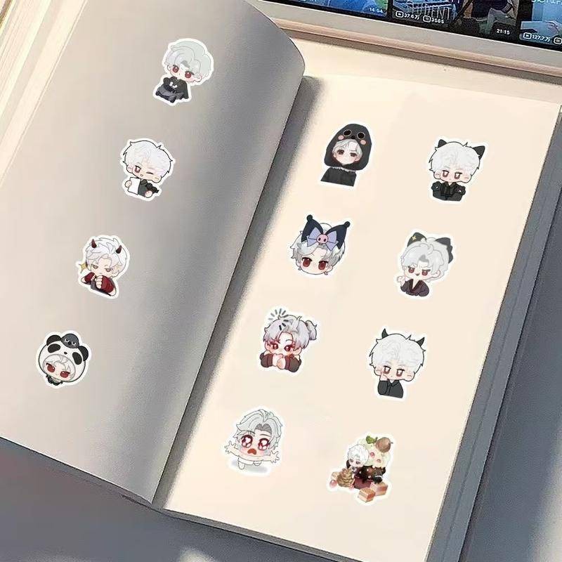 100Pcs/Pack New Game Cartoon Love and Deepspace Graffiti Stickers Sylus ...