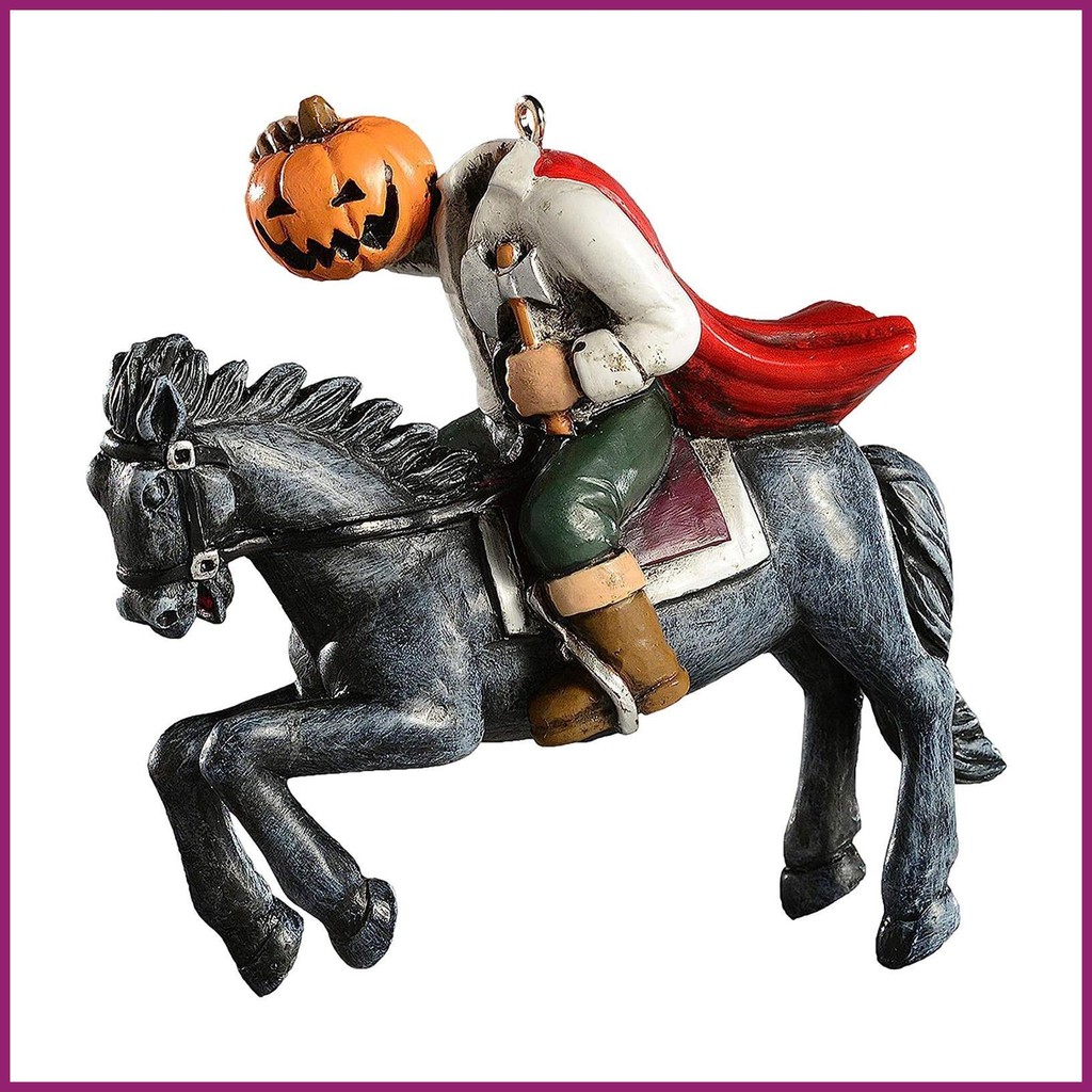 Headless Horseman Figure Headless Horseman Scene Figurine Statue 3D ...