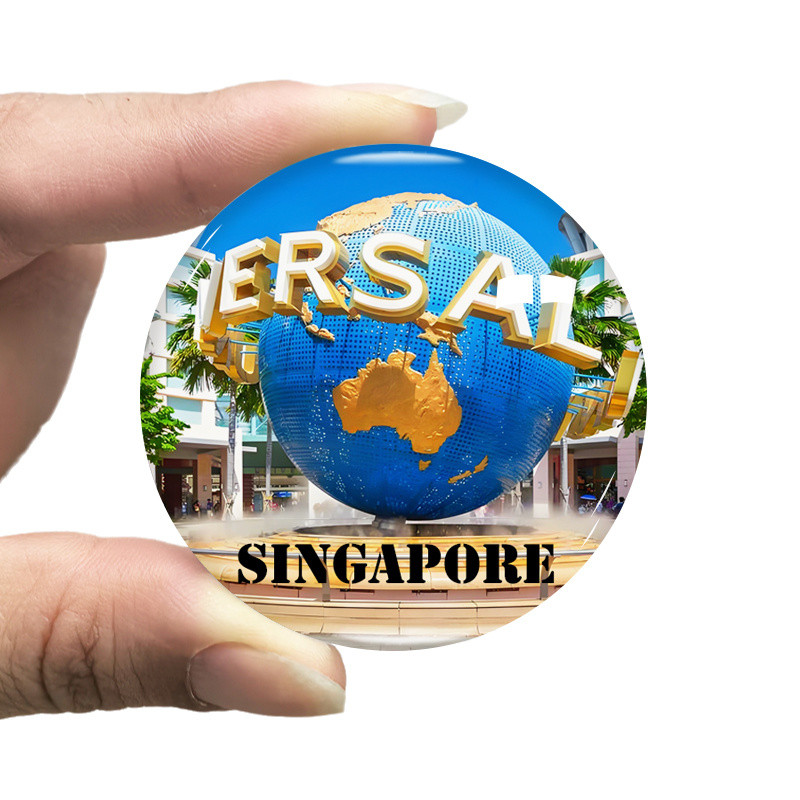 Singapore Tourist Attractions Refrigerator Magnet Universal Studios ...