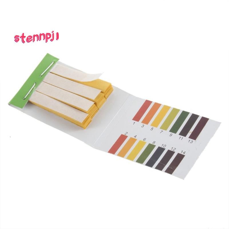 80 Strips Full pH 114 Test Indicator Litmus Paper Water Soil Testing
