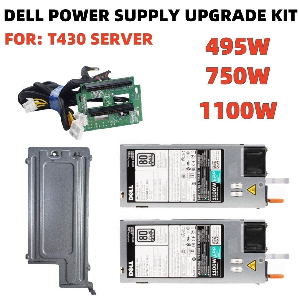 DELL DUAL HOT SWAP POWER SUPPLY 495W 750W 1100W EPP & DISTRIBUTION ...