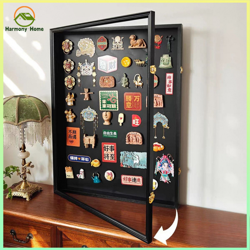 Fridge Magnet Storage Frame Magnetic Sticker Collection Display Board ...