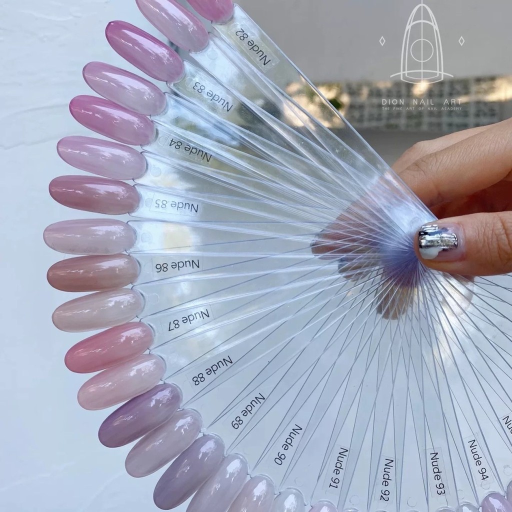 Manicure color Card/Nail display Board Nail art color cards/nail ...