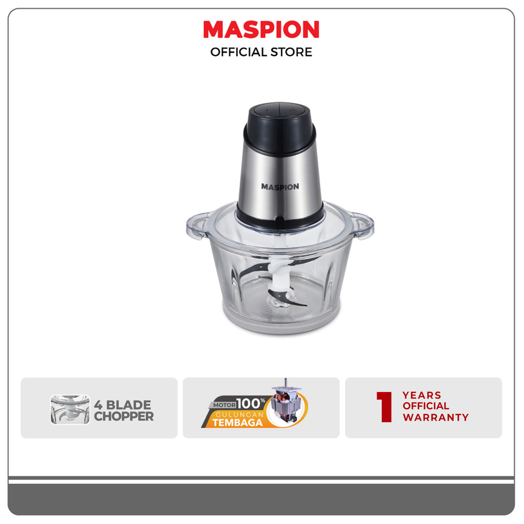 Maspion Food Chopper Penghalus Makanan 2 Liter MFC-202 GL - Gambar 3