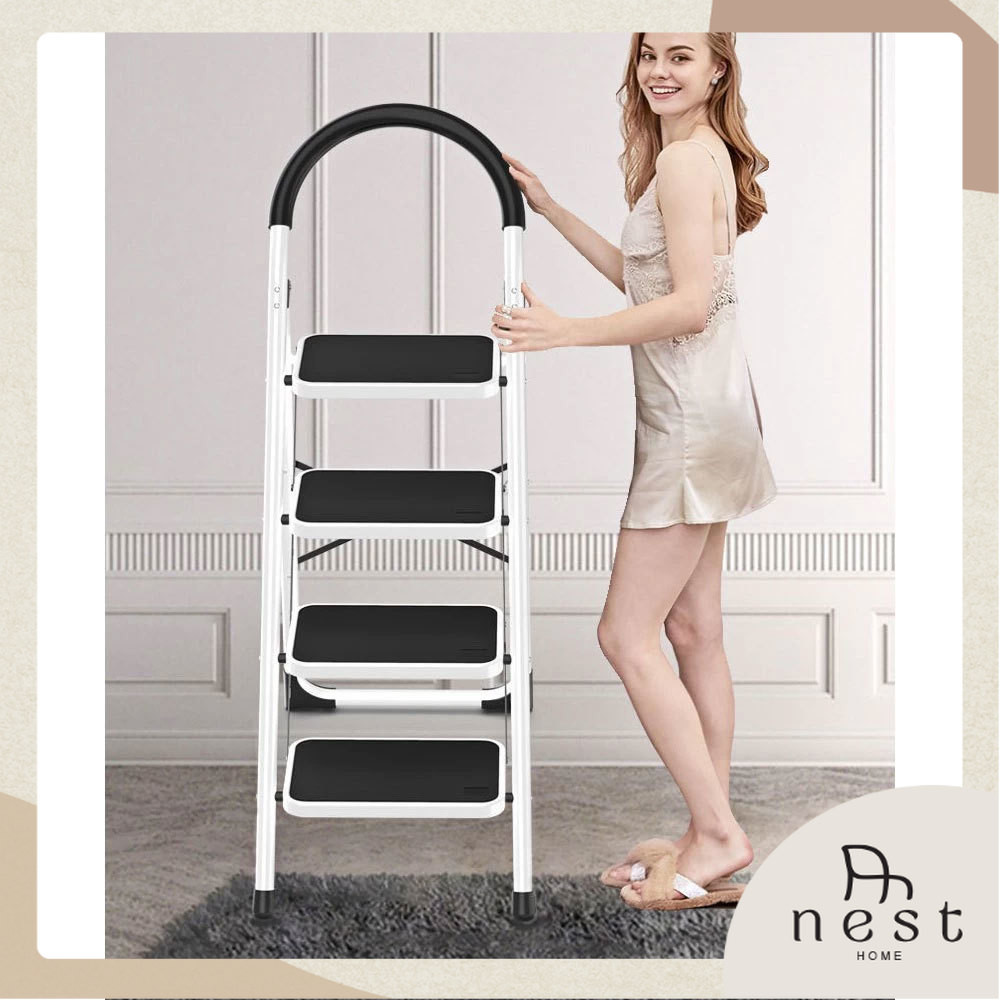 CASTRO Wide Step Ladder / 2 / 3 / 4 Steps / Tier / Display Shelf ...