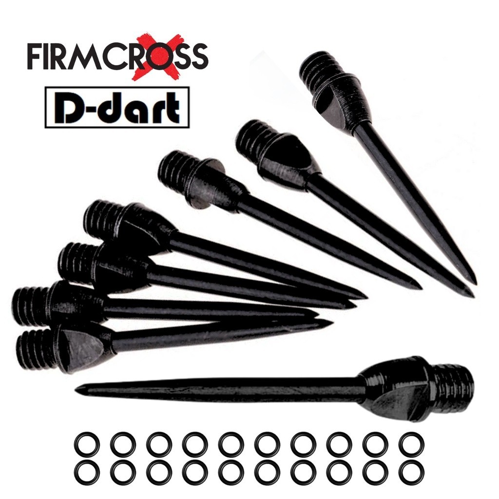 FIRMCROSS DART POINT - BLACK COATED CONVERSION POINT THREAD 2BA WITH O ...