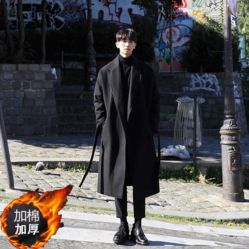 Korean style men's coat hotsell