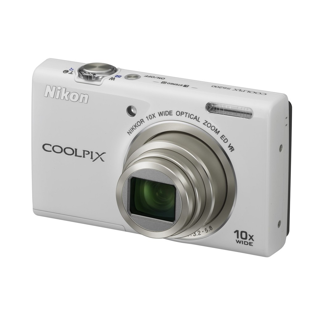 Nikon Digital Camera COOLPIX S6200 Natural White S6200WH used