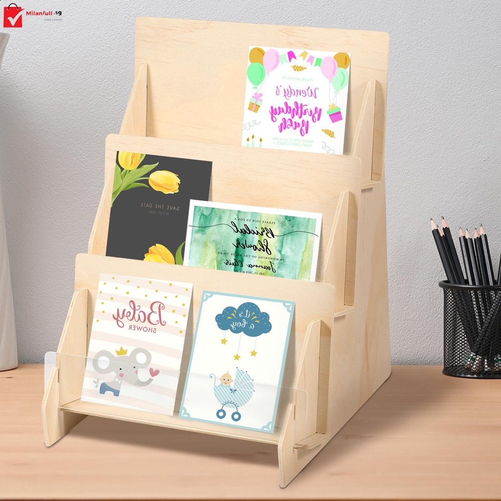Card Display Stand Greeting Card Display Multifunctional Card Stand 3 ...