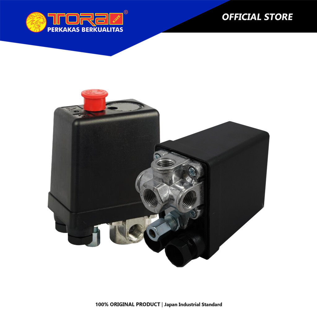 Tora 4-Way Automatic Compressor Switch 220V - Pressure Switch | Shopee ...