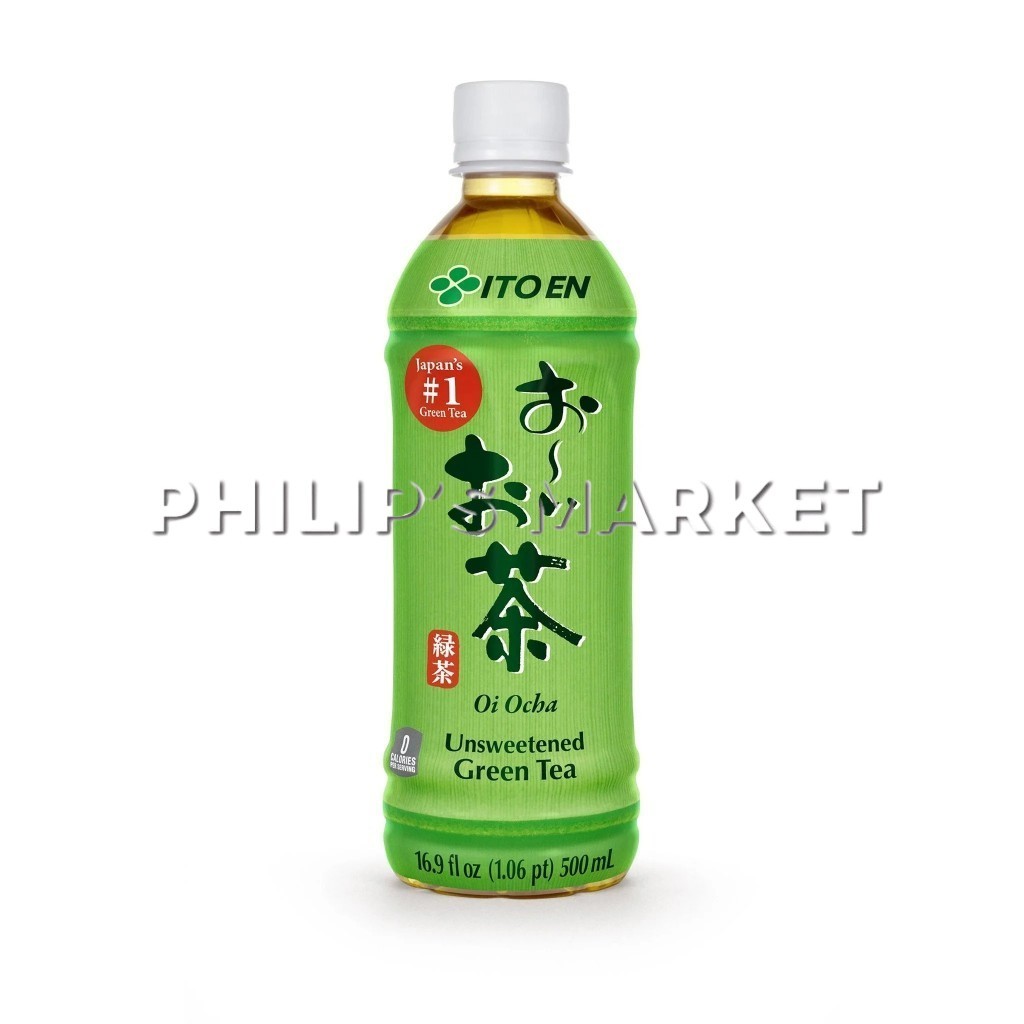ITO EN Oi Ocha Unsweetened Green Tea 500ml | Shopee Singapore