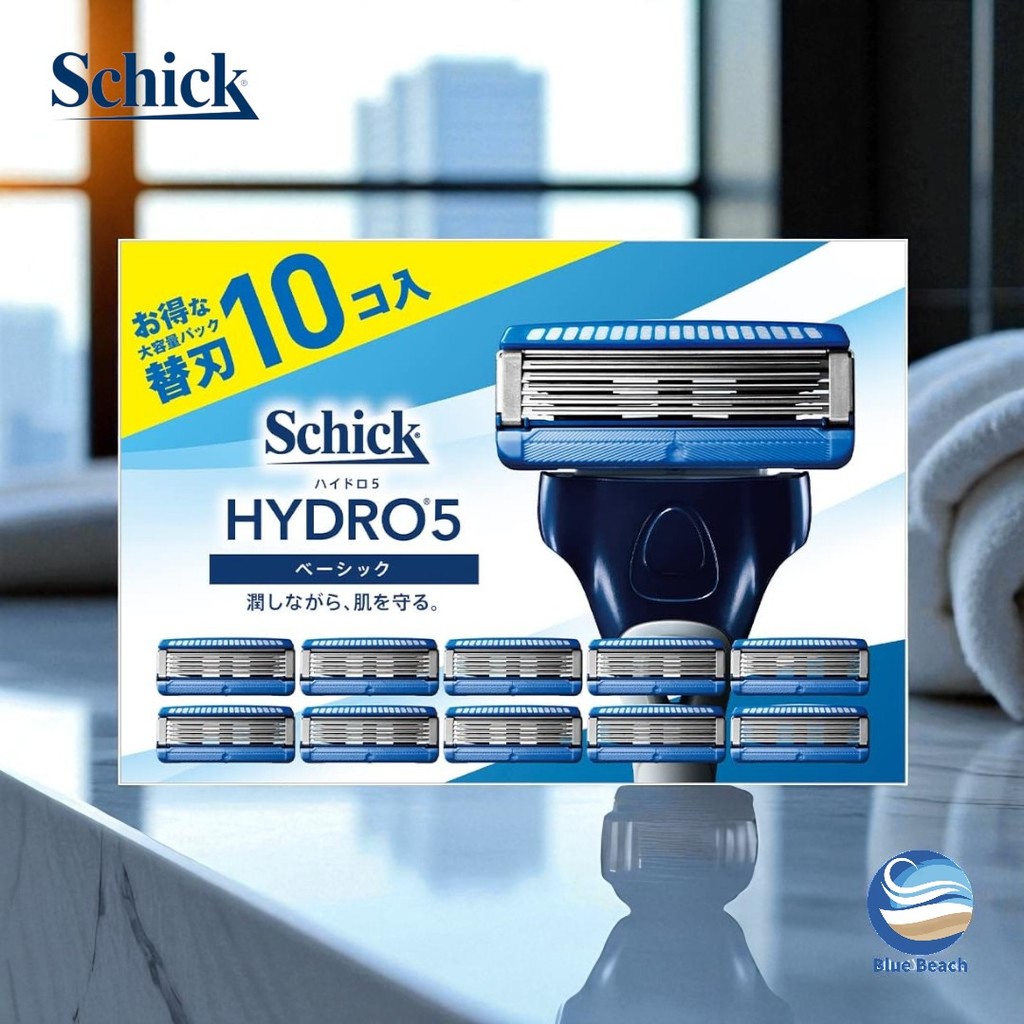 Schick Hydro 5 Basic/Razor Blade Refills/10pcs/Skin Guard/Value Pack ...