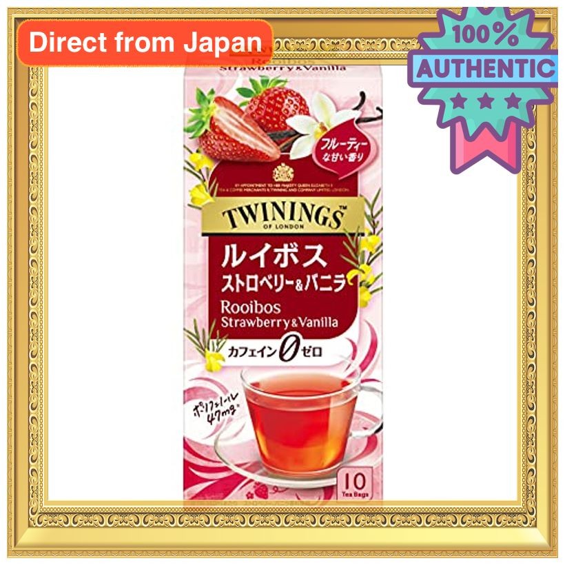 Twinings Rooibos Strawberry & Vanilla Tea Bags 10-Pack | Shopee Singapore
