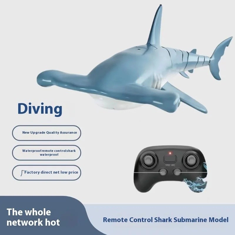 2025 A Brand-New Remote-Controlled Hammerhead Shark That Can Dive ...
