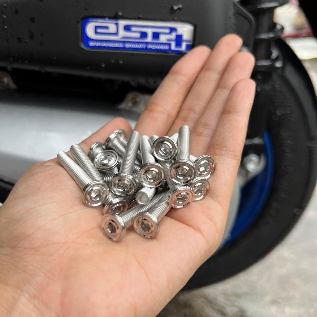 Engine Nut Set Thin Cnc Head WAVE Has Many Models Stainless ...