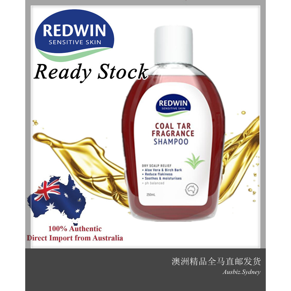 [Ready Stock EXP: 24mths] Redwin Coal Tar Hair Shampoo ( 250ml ) ( Made ...
