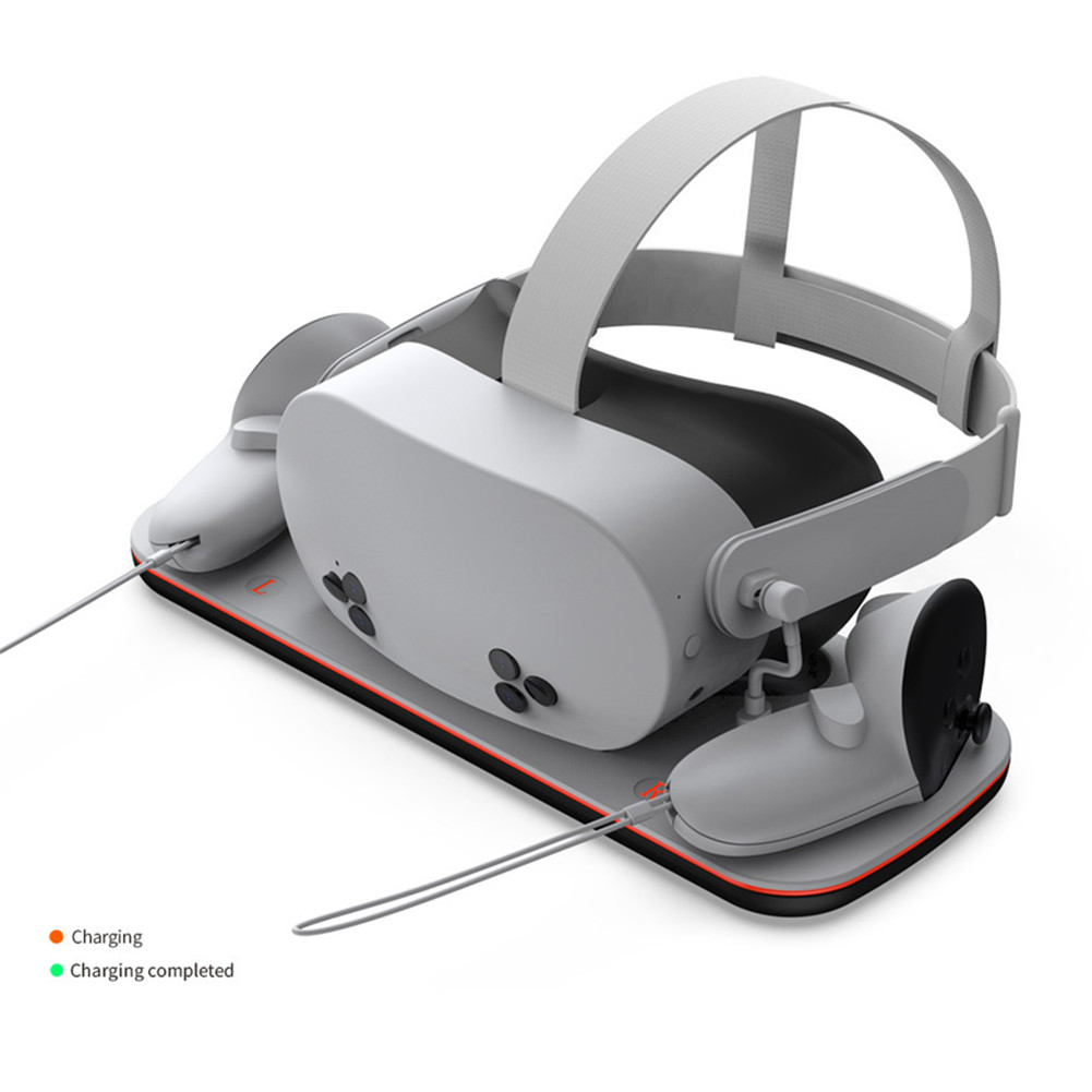 (rain) Charging Stand Charging Dock for VR Headset & Controllers with ...